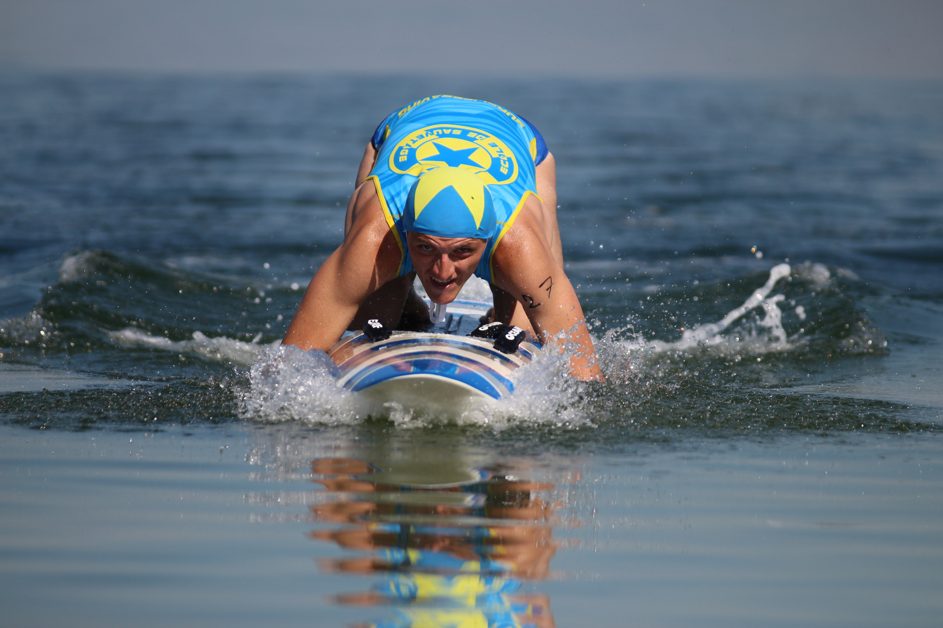 Course de planche en mer — Compétition Open ESM Marseille