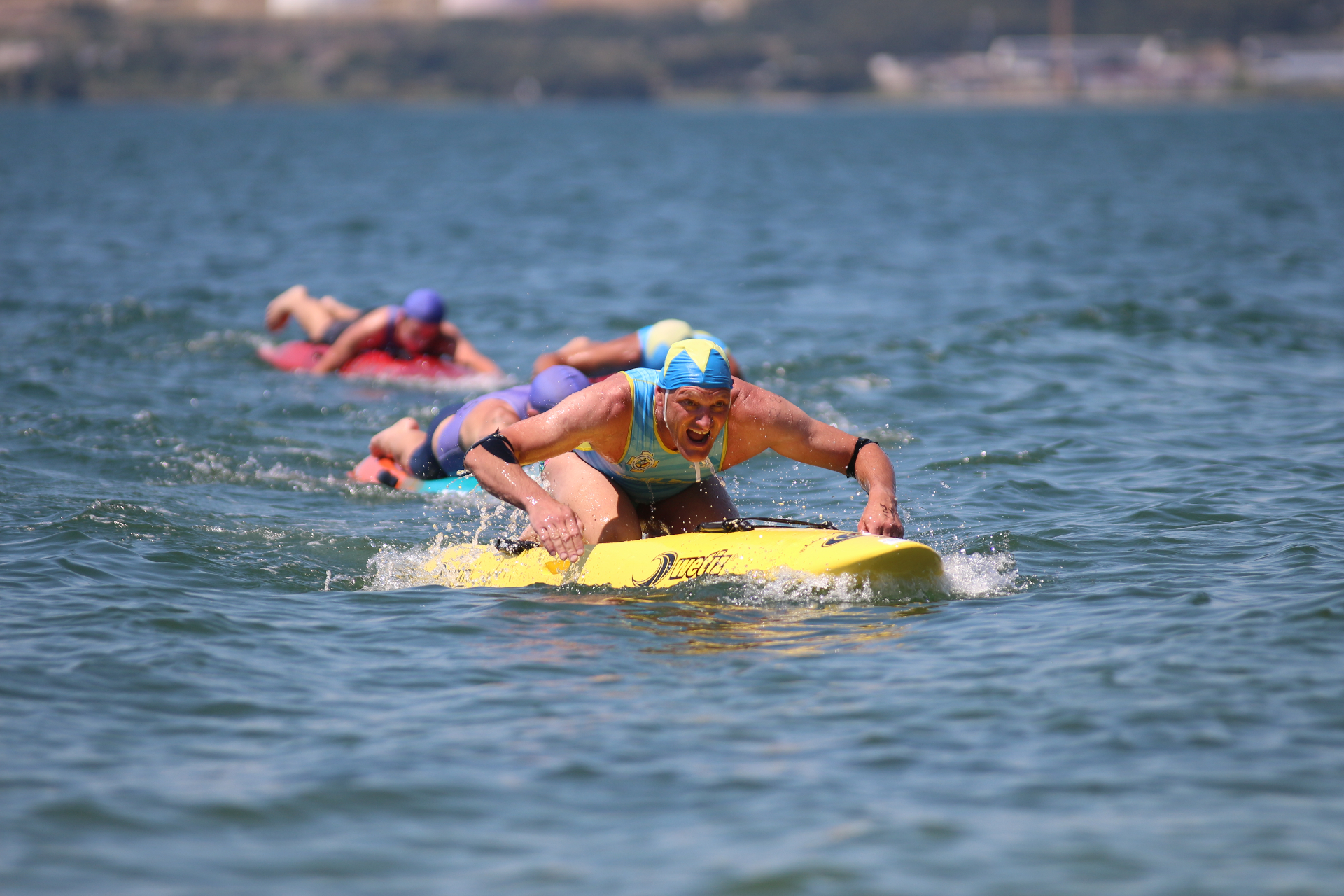 Course de planche en mer — Compétition Open ESM Marseille
