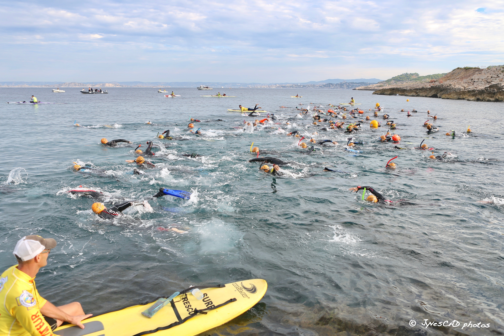 Surveillance et secours sur plage à Marseille